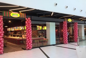 Dekoracje sklepów balonami Elbląg